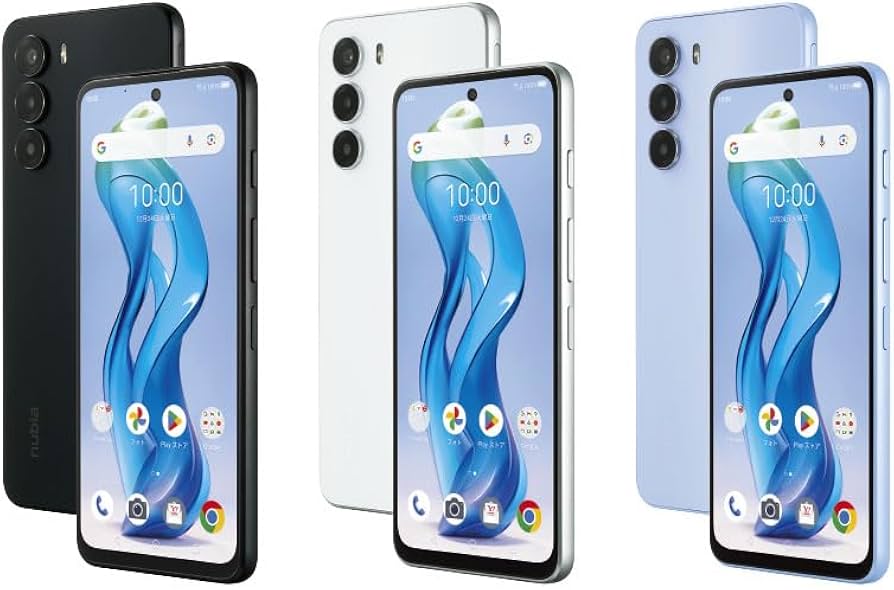 Amazon | SIMフリー nubia S 5G A403ZT ワイモバイル版 スマートフォン