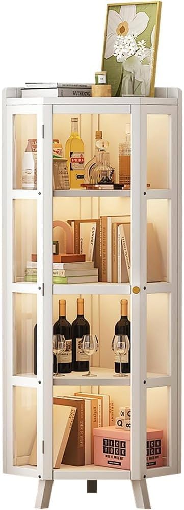 Amazon｜WXQコーナーキャビネット コーナーシェルフ コーナーラック