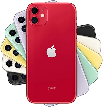 Apple iPhone 11 (64GB) - (Product) RED (Includes EarPods, Power