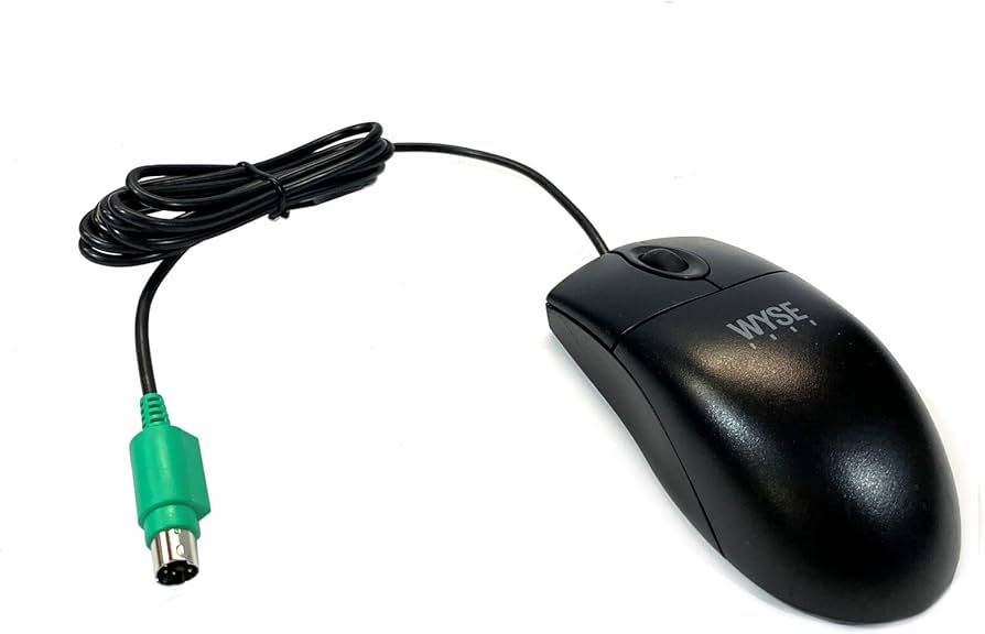 Amazon.co.jp: Wyse MO42KOP PS/2 ブラックスクロール光学マウス