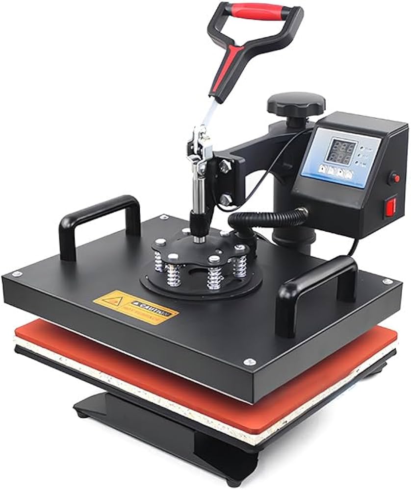 Amazon.co.jp: Kurflo 熱転写プレス本体 Tシャツに転写可能 30×38CM大