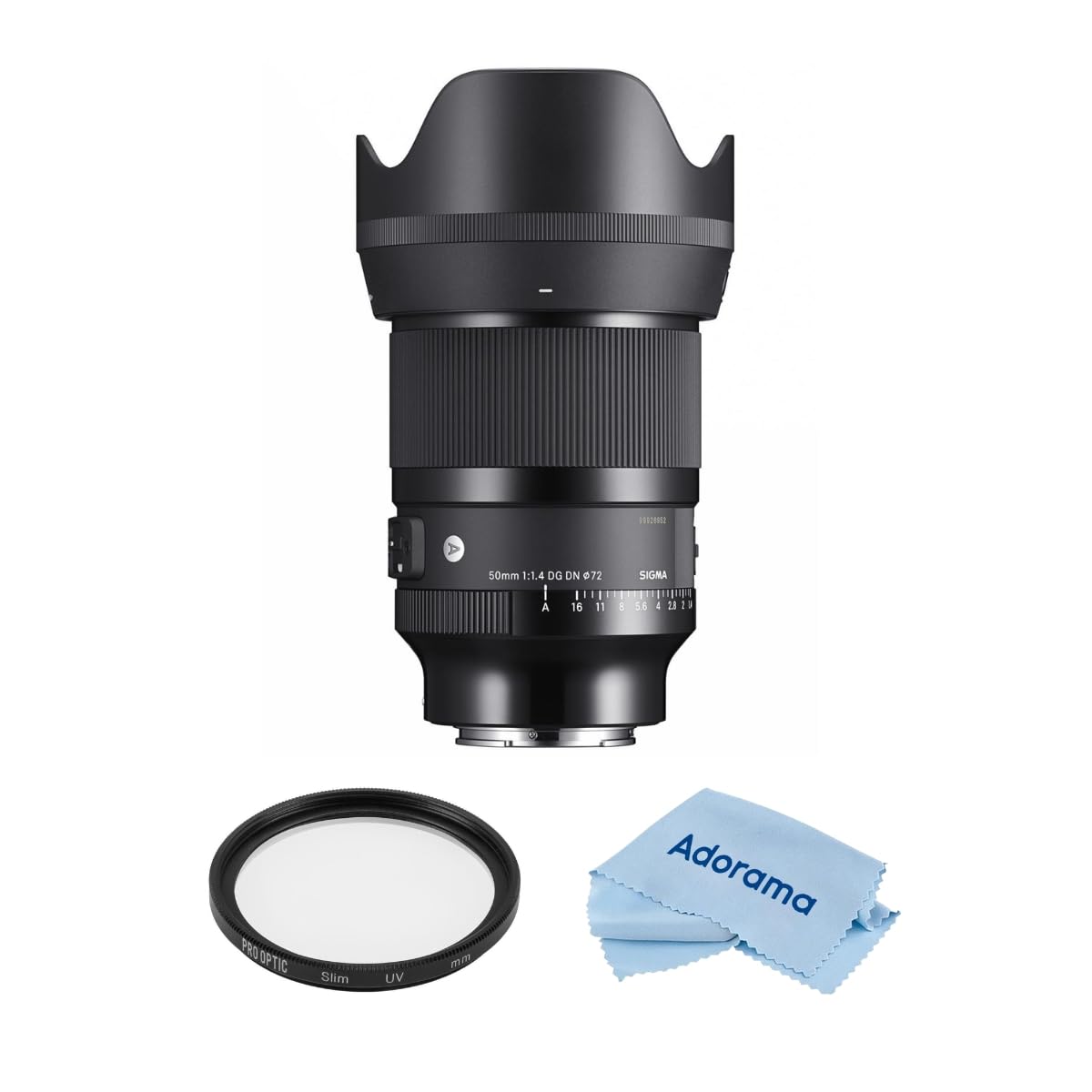 Amazon.com: Sigma 50mm f/1.4 DG DN Art Lens for Sony E Bundle with
