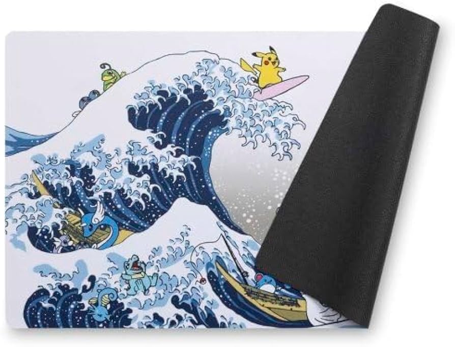 Amazon.co.jp: Pokemon TCG Big Wave Pikachu & Friends Playmat