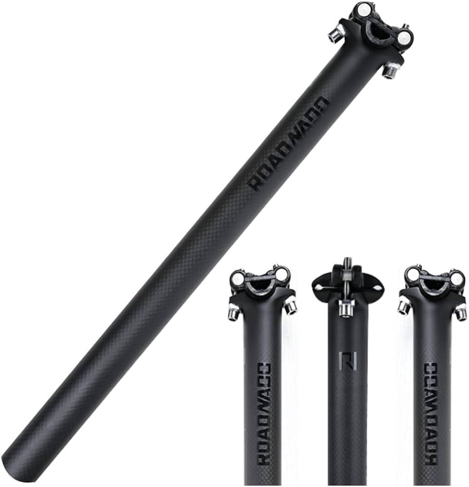 Amazon | ROADNADO 自転車 シートポスト カーボン 27.2mm 軽量 350mm