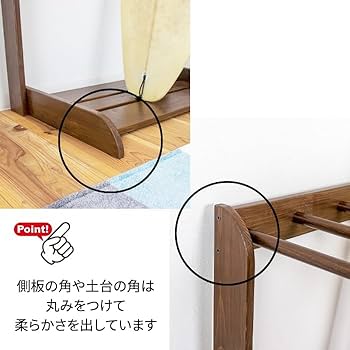Amazon.co.jp: KAZU工房 サーフボードラック 3本立て 縦置き ウッド