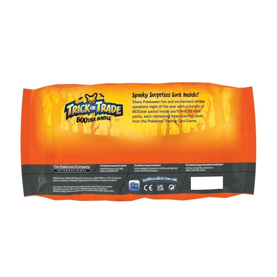 Amazon.co.jp: ポケモンTCG:トリックオアトレードブースターバンドル