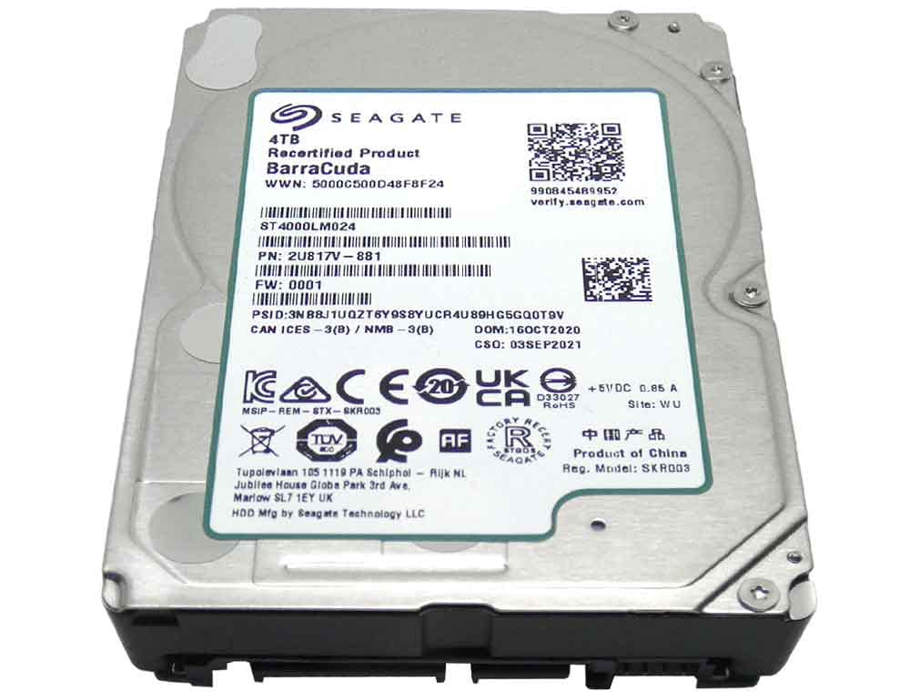 Amazon.com: Seagate BarraCuda Internal Hard Drive 4TB SATA 6Gb/s