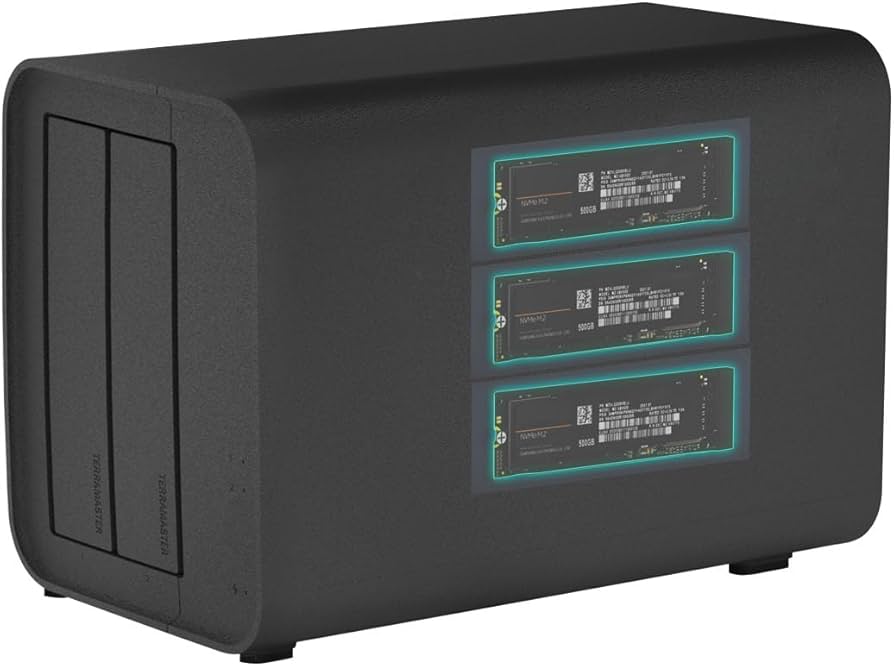 Amazon.co.jp: TERRAMASTER テラマスター D5 Hybrid HDD NVMe