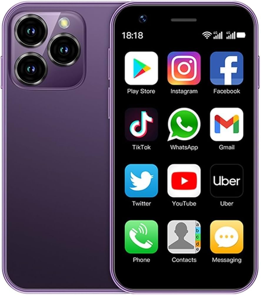 Amazon | SOYES XS16ミニスマートフォン、3GB RAM + 64 ROM、3.0インチ