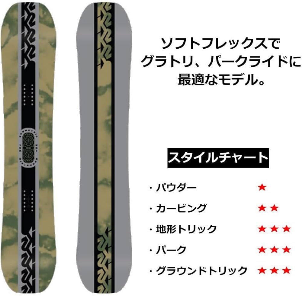 Amazon | 23-24 K2 GEOMETRIC 154cmWIDE ケーツー ジオメトリック