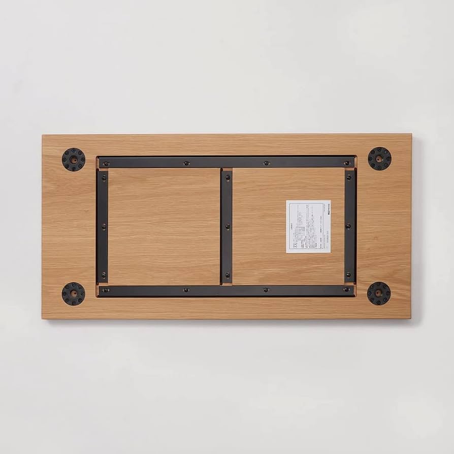 Amazon｜無印良品 木製テーブル天板 幅80×奥行40×厚み3cm オーク材