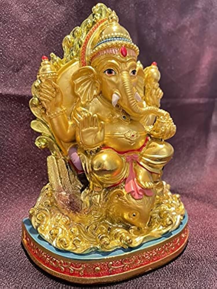 Amazon.co.jp: 夢をかなえるゾウ〜最幸運の神☆煌めくガネーシャ像 大