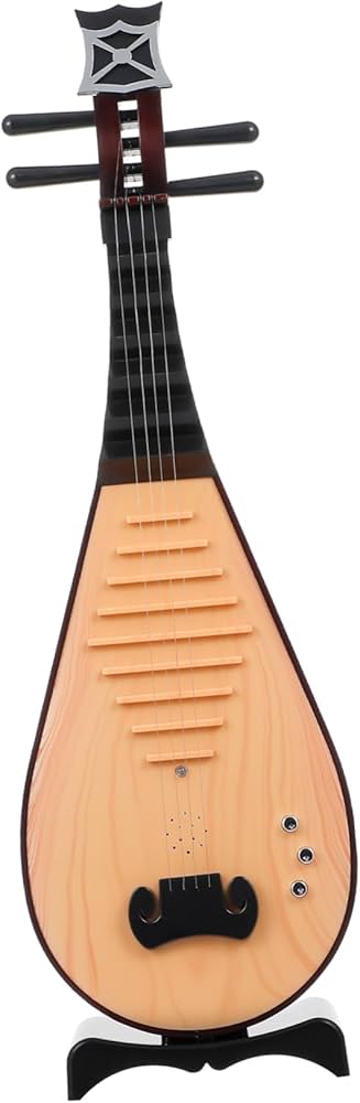 Amazon | Abaodam 1個 リュート 中国の楽器 楽器飾り 中国のギター