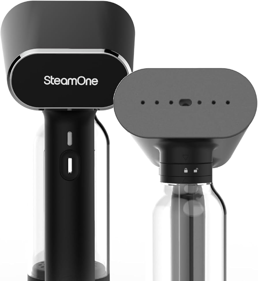 Amazon | スチームワン(SteamOne) 衣類スチーマー KARL XL BLACK