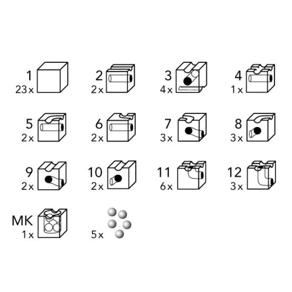 Amazon.co.jp: キュボロ (cuboro) キュボロ スタンダード [正規輸入品