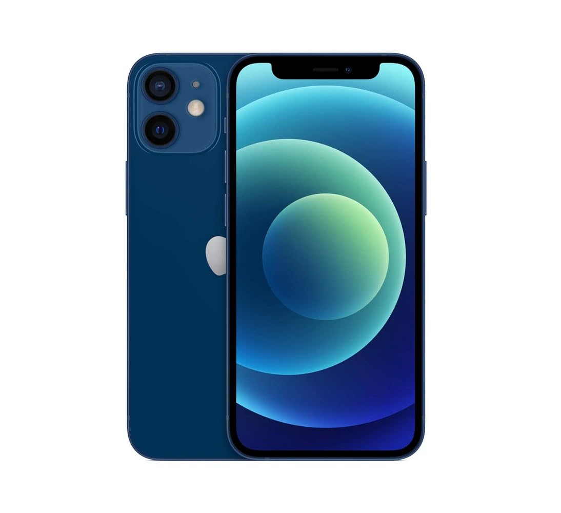 Apple iPhone 12 Mini, 64GB, Blue - Unlocked (Renewed) : Amazon.ca