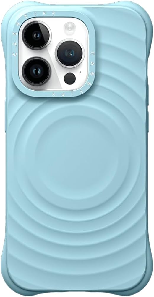 Amazon.co.jp: CASETiFY ウェーブ シリコン iPhone 14 Pro ケース [波