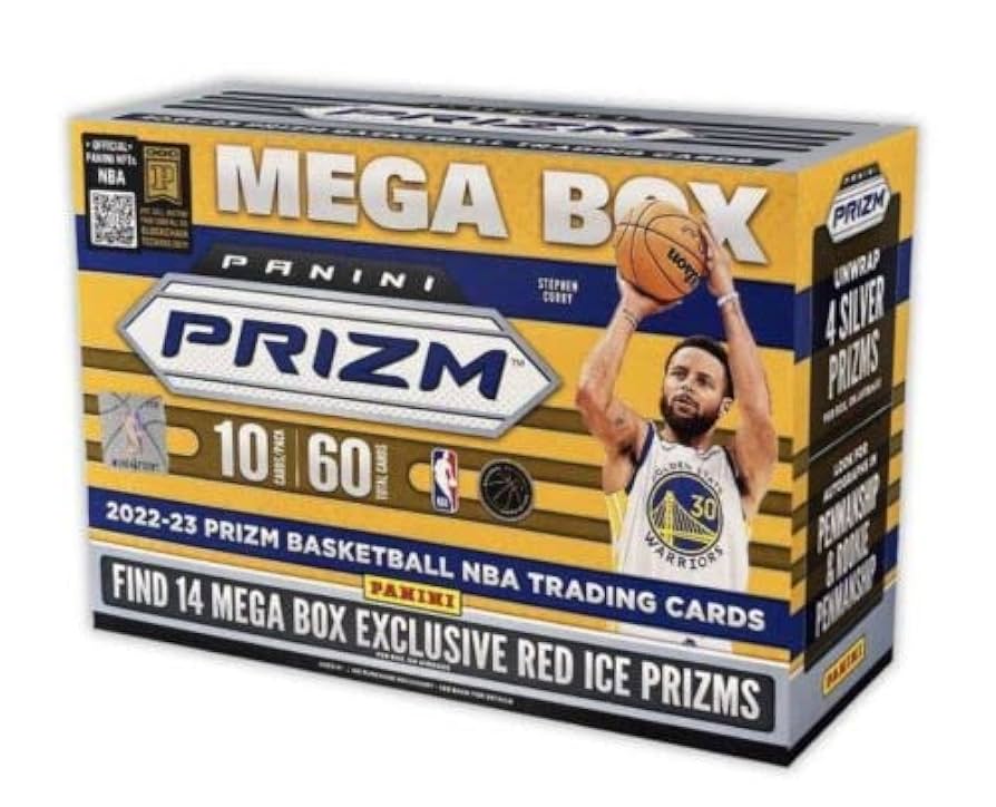 Amazon.com: 2022-23 Panini Prizm Basketball Trading Card Mega Box