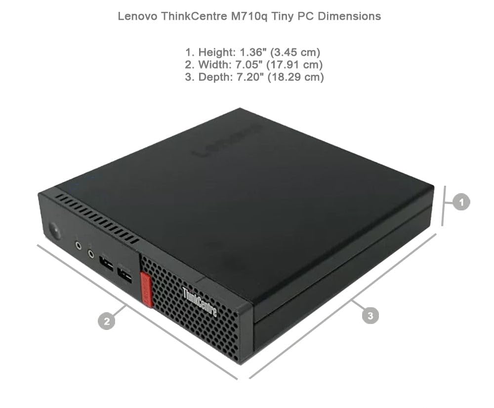 Amazon.co.jp: Lenovo ThinkCentre Mini Desktop PC, Lenovo M710Q 7th