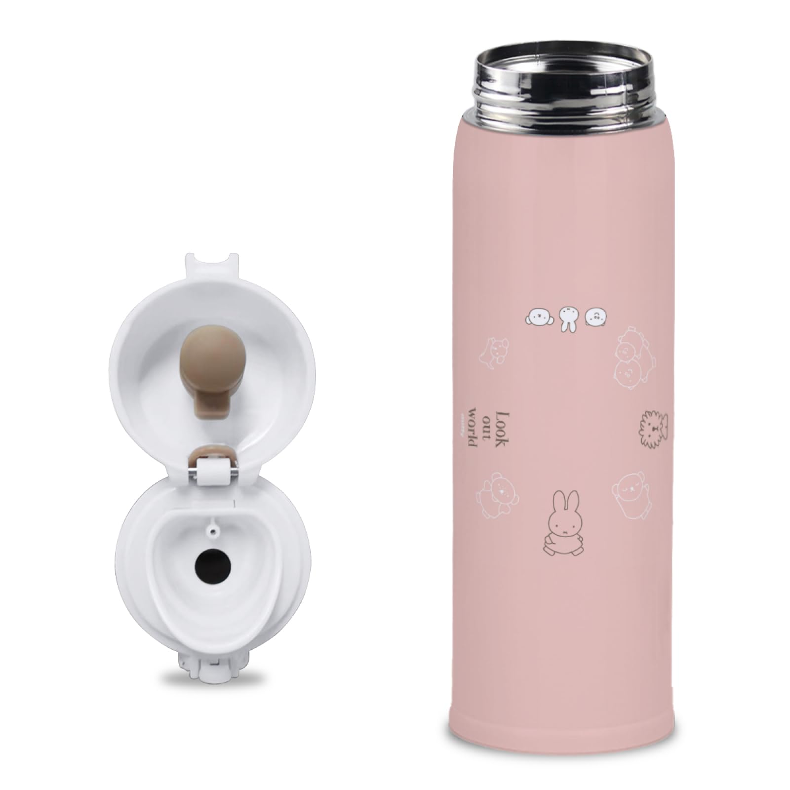 Amazon｜魔法瓶 ミッフィー 水筒 ウォーターボトル ステンレスボトル