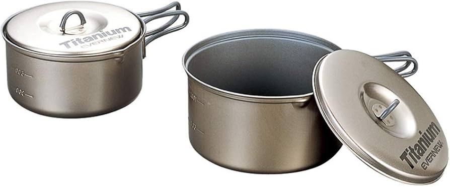 Amazon.co.jp: エバニュー(EVERNEW) チタンクッカーセットM セラミック