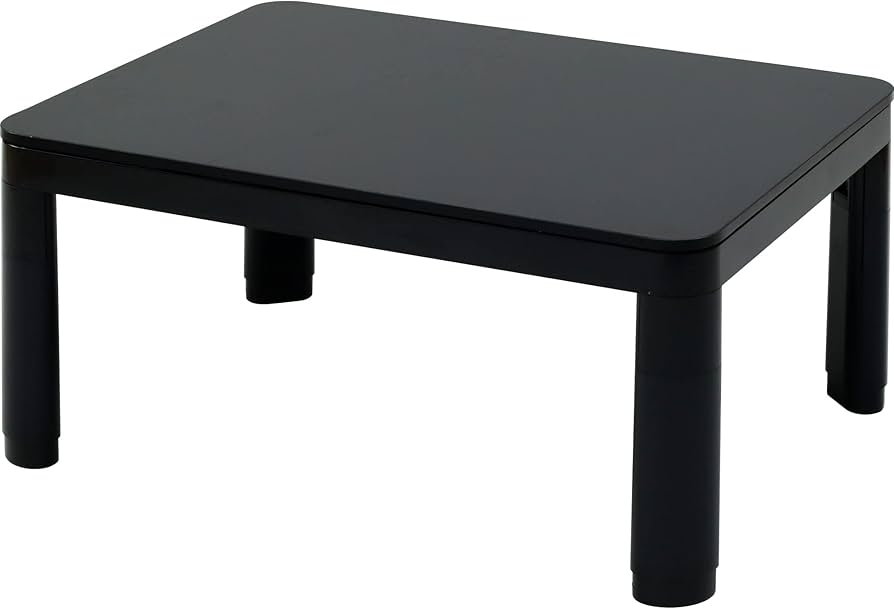 Amazon | [山善] カジュアル こたつ テーブル 幅80cm×奥行60cm 長方形