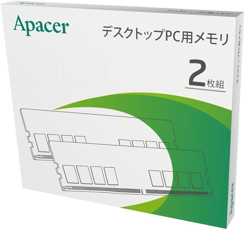 Amazon | Apacer アペイサー デスクトップPC用 メモリ DDR5-4800 PC5