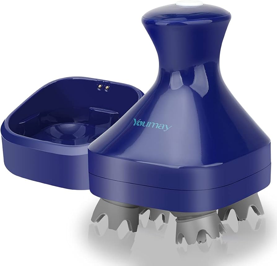 Amazon.co.jp: Youmay頭皮ブラシ 電動 ヘッドブラシ 頭皮エステ IPX7