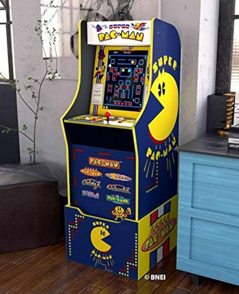 Amazon | Arcade1UP スーパーパックマン ホームアーケードマシン