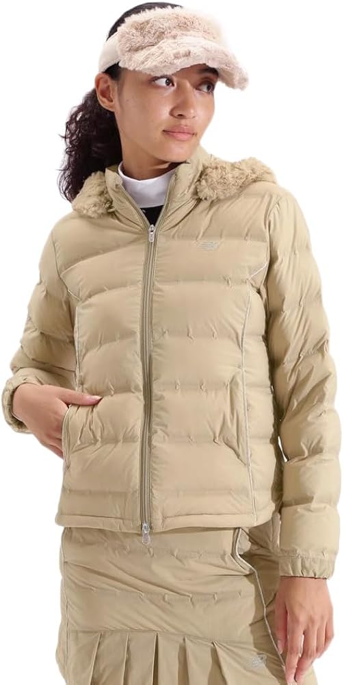 Amazon | [ニューバランス] ゴルフ レディース 撥水 2WAYダウン