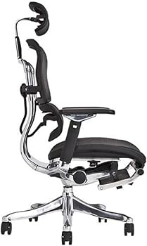 Amazon | エルゴヒューマン オフィスチェア プロ ブラック オットマン