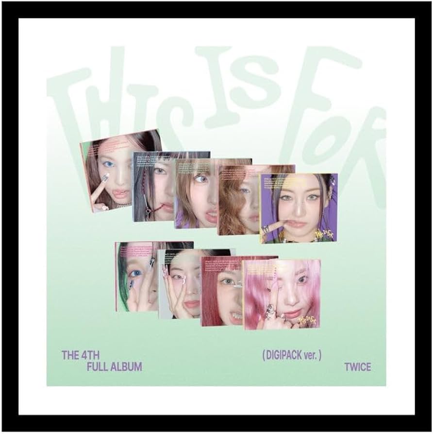 TWICE THIS IS FOR [Digipack ver.] 4th Album (9 ver. SET) : Amazon