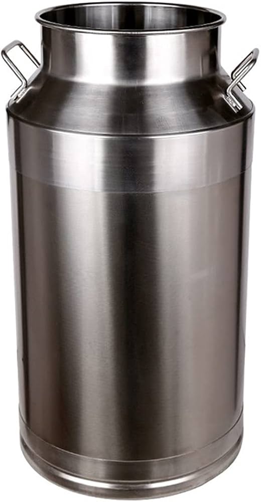 Amazon｜牛乳輸送缶 食品グレードのステンレス鋼ワインペールバケツ