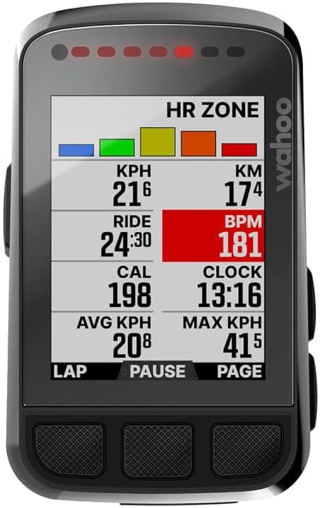 Amazon.co.jp: WAHOO ELEMNT BOLT [WFCC5] サイクルコンピューター単体