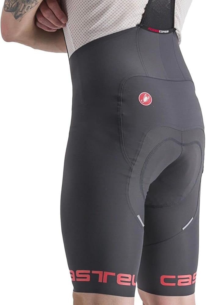 Amazon.com: CASTELLI Men's Cycling, Dark Gray/Hibiscus, XXL