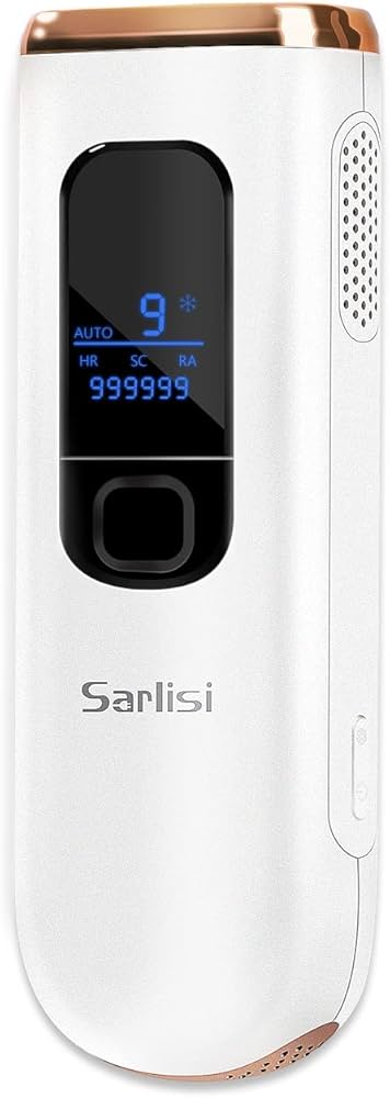 Amazon | Sarlisi 脱毛器 全身脱毛 冷感脱毛 IPL光脱毛器 家庭用 9段階