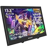 Amazon.co.jp: WIMAXIT 15.6インチ モバイルモニター タッチパネル