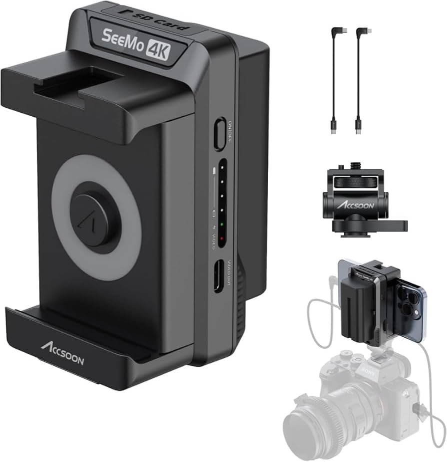 Amazon.com: Accsoon SeeMo 4K HDMI Video Transmission System for i