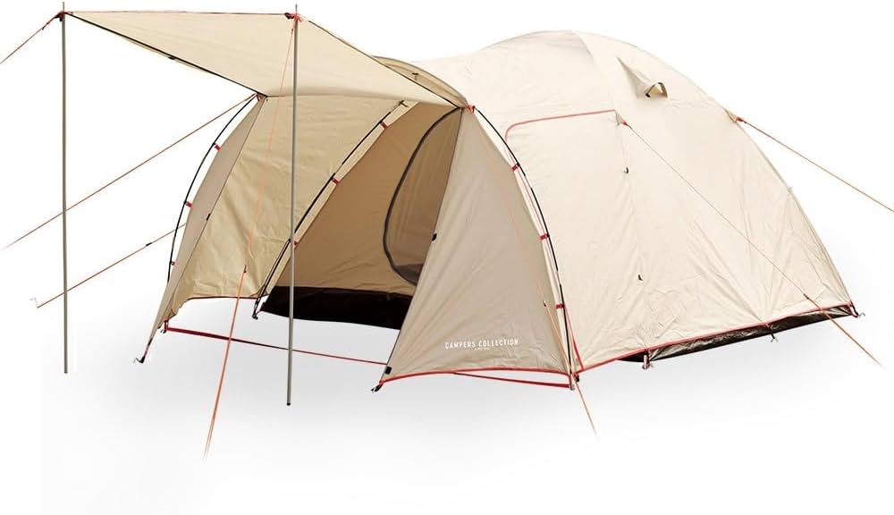 Amazon | [キャンパーズコレクション 山善] テント ドーム型 キャンプ