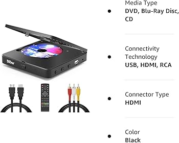 Amazon | テレビ用スーパーミニブルーレイHDDVD、1080Pブルーレイ