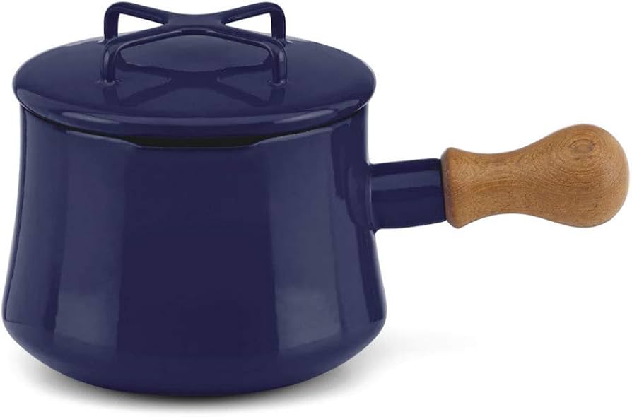 Amazon | Dansk Blue Kobenstyle ミッドナイト 1クォート。 ソースパン