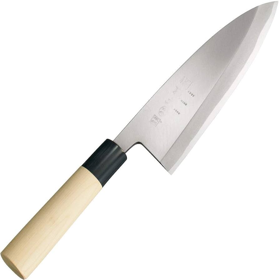 Amazon｜関孫六 金寿 本鋼 和包丁 出刃 180mm AK-5218｜出刃包丁