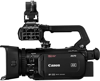 Amazon.com : Canon XA70 UHD 4K30 Camcorder with Dual-Pixel