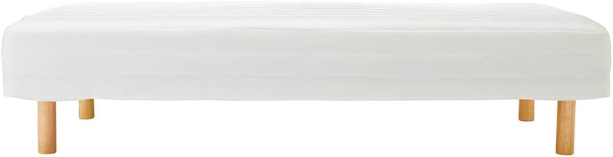 Amazon｜無印良品 脚付マットレス 高密度ポケットコイル セミダブル