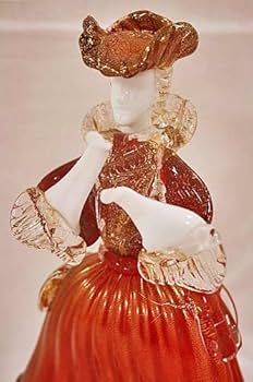 Amazon.co.jp: イタリア製 ベネチアンガラス 人形 オブジェ ダンサー