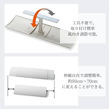 Amazon.co.jp: 伊勢藤(ISETO) エアコン風向きカバー エアコン風よけ