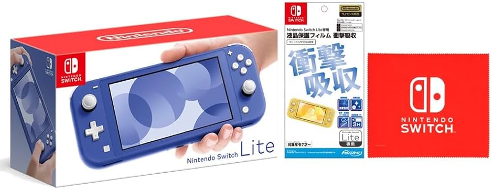 Amazon.co.jp: Nintendo Switch Lite ブルー + 【任天堂ライセンス商品