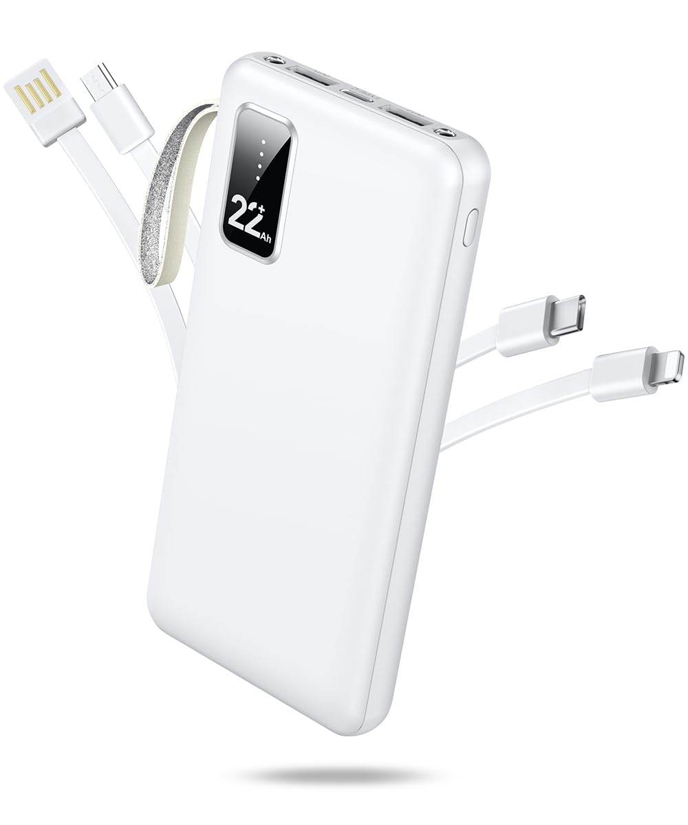 Amazon | モバイルバッテリー 大容量 急速充電 【充電の達人・22800mAh