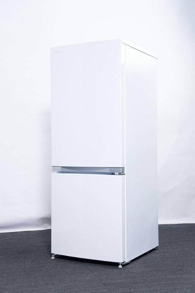 Amazon.co.jp: GR-M15BS-W(シェルホワイト) 2ドア冷蔵庫 右開き 153L