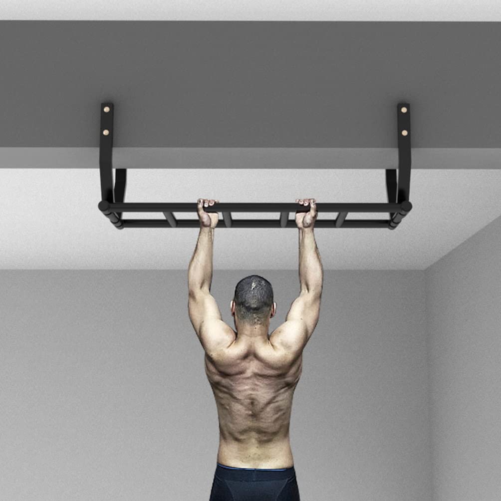 Amazon | 壁取り付け式懸垂バー、20～30cmの梁に取り付けられた